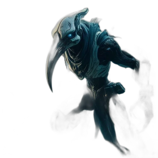 mask, creature, dragon, staff transparent PNG cut-out