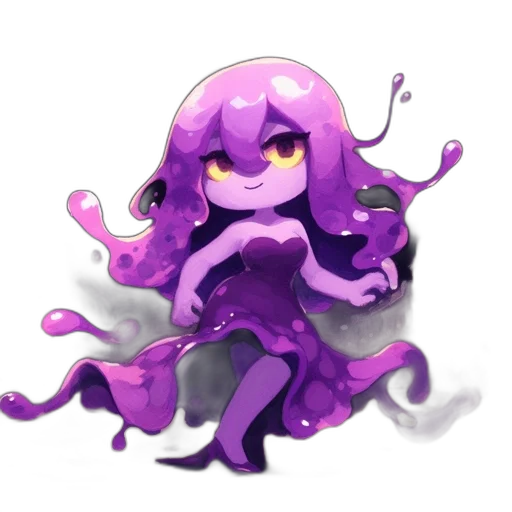 creature, dress, staff, crown transparent PNG cut-out