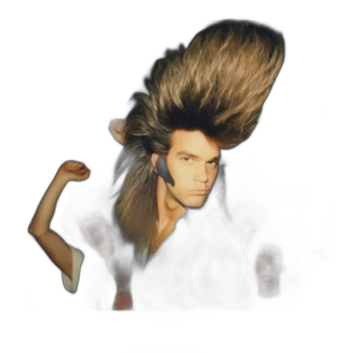hair, creature, animal, staff transparent PNG cut-out