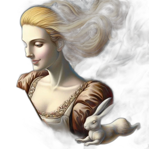 face, jewelry, crown, hair transparent PNG cut-out