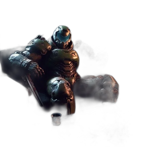 robot, weapon, mask, creature transparent PNG cut-out