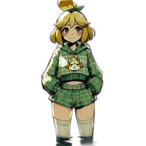 jacket, staff, hat, dress transparent PNG cut-out