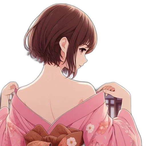 dress, jewelry, bottle, hair transparent PNG cut-out