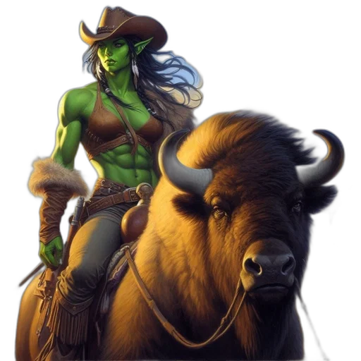animal, fantasy art, concept art, comic book art transparent PNG cut-out