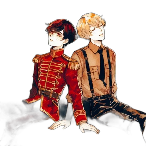 jacket, watercolor, concept art, pixel art transparent PNG cut-out