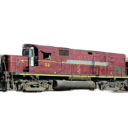 photorealistic, 3d render, maroon, train transparent PNG cut-out