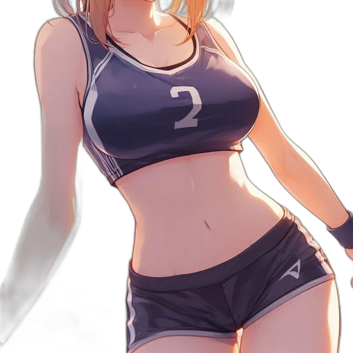 weapon, dress, staff, anime transparent PNG cut-out