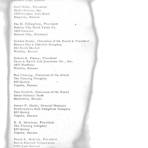 staff, list, names, titles transparent PNG cut-out