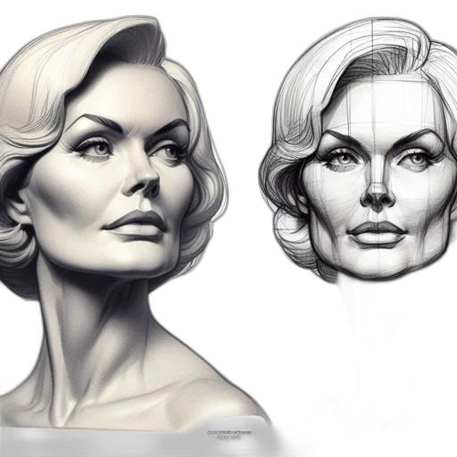face, mask, crown, photorealistic transparent PNG cut-out