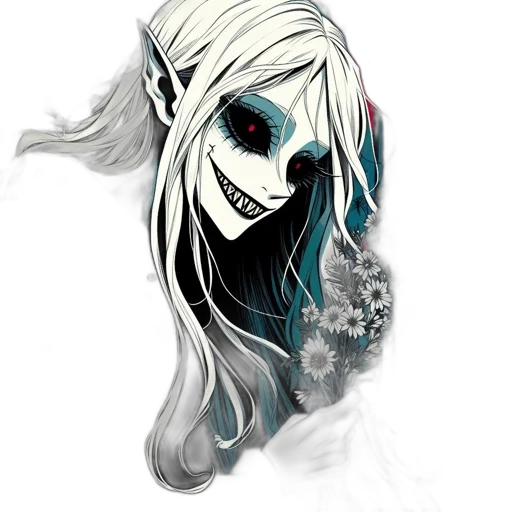 mask, face, creature, hair transparent PNG cut-out