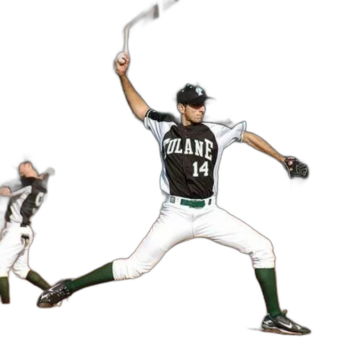 staff, weapon, tulane, baseball transparent PNG cut-out