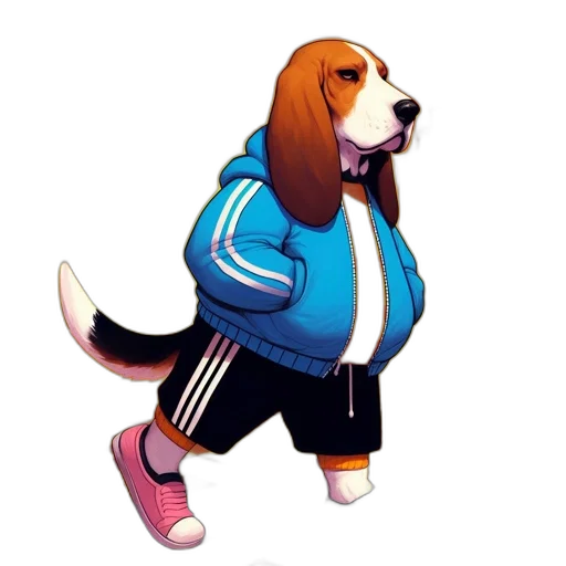 jacket, animal, creature, staff transparent PNG cut-out