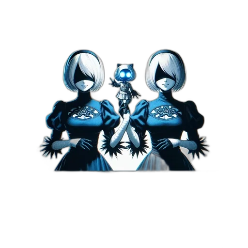 robot, mask, dress, concept art transparent PNG cut-out