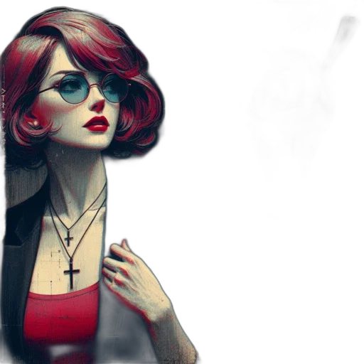 concept art, comic book art, fantasy art, photorealistic transparent PNG cut-out
