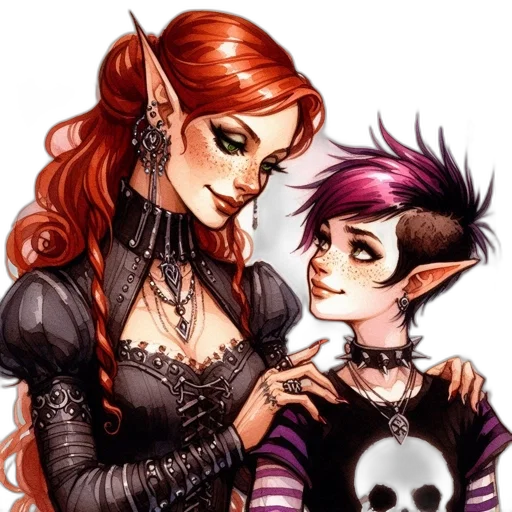 fantasy art, comic book art, concept art, pixel art transparent PNG cut-out