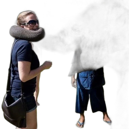 mask, jacket, umbrella, hat transparent PNG cut-out
