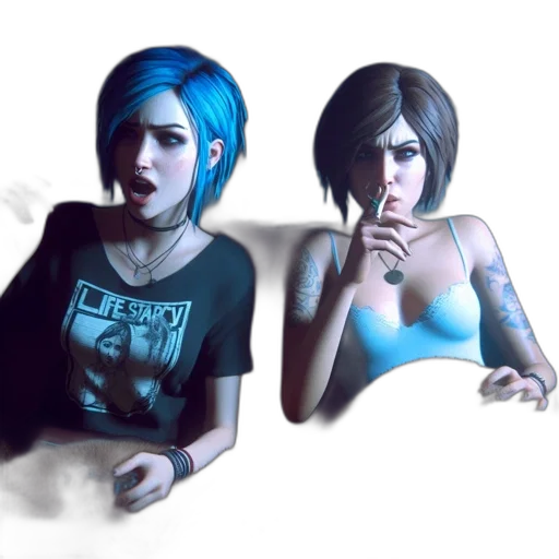 concept art, photorealistic, cyberpunk, 3d render transparent PNG cut-out