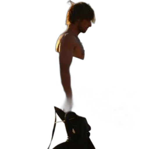 staff, animal, dress, photorealistic transparent PNG cut-out