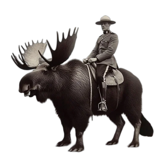animal, hat, staff, creature transparent PNG cut-out