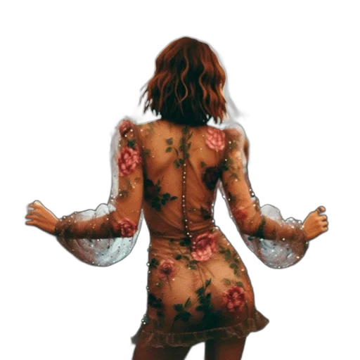 dress, jacket, concept art, photorealistic transparent PNG cut-out