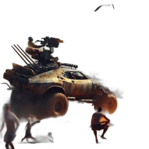 robot, weapon, animal, creature transparent PNG cut-out