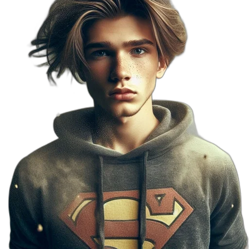 jacket, face, hair, animal transparent PNG cut-out