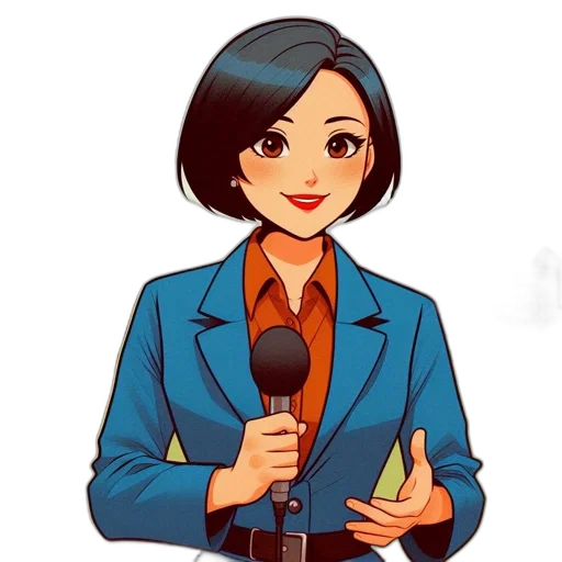 staff, jacket, jewelry, cartoon transparent PNG cut-out