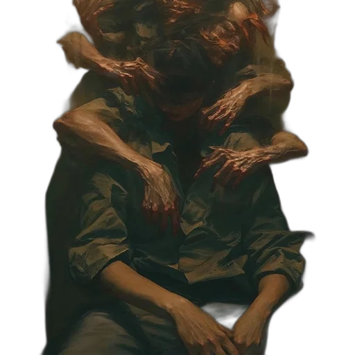 creature, mask, jacket, face transparent PNG cut-out