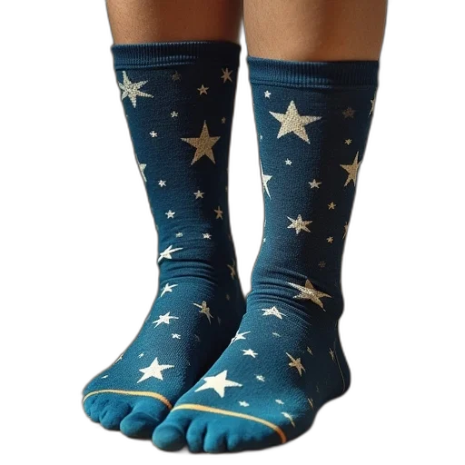 shoes, starr, socks, shown transparent PNG cut-out