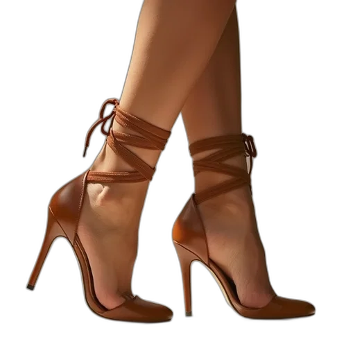 shoes, 3d render, photorealistic, concept art transparent PNG cut-out