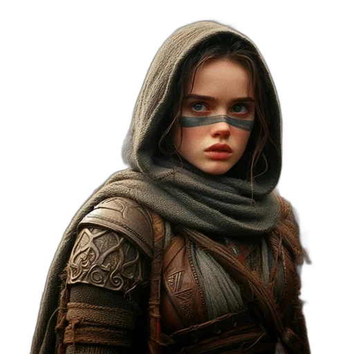 face, mask, staff, weapon transparent PNG cut-out