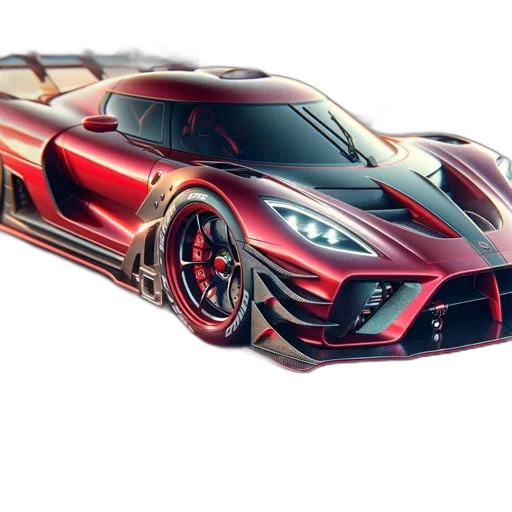 car, 3d render, photorealistic, concept art transparent PNG cut-out