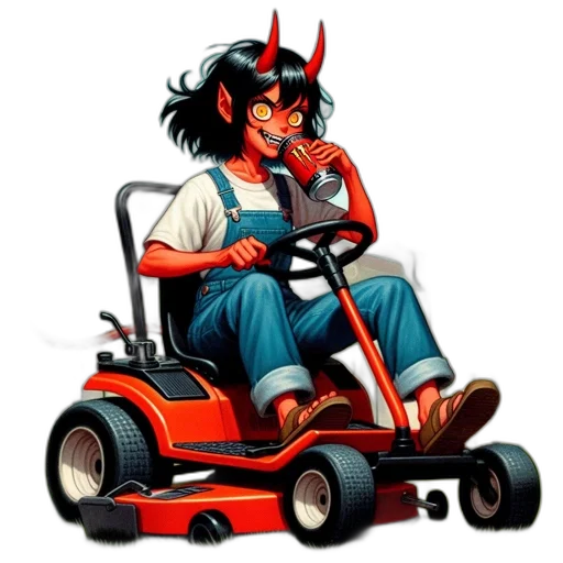 car, concept art, comic book art, cartoon transparent PNG cut-out