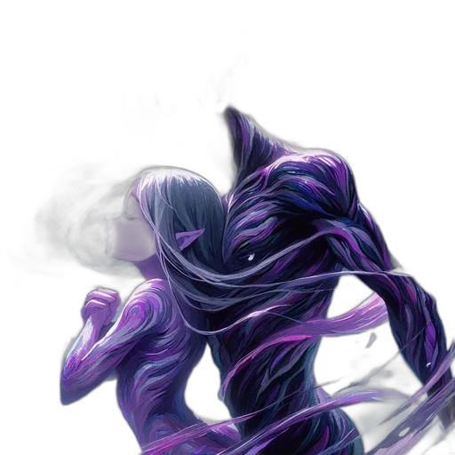 creature, hair, mask, dragon transparent PNG cut-out