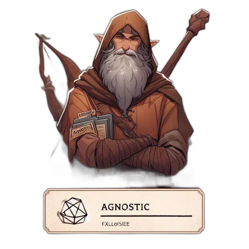staff, creature, fantasy art, concept art transparent PNG cut-out