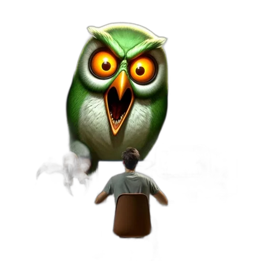 staff, mask, creature, animal transparent PNG cut-out