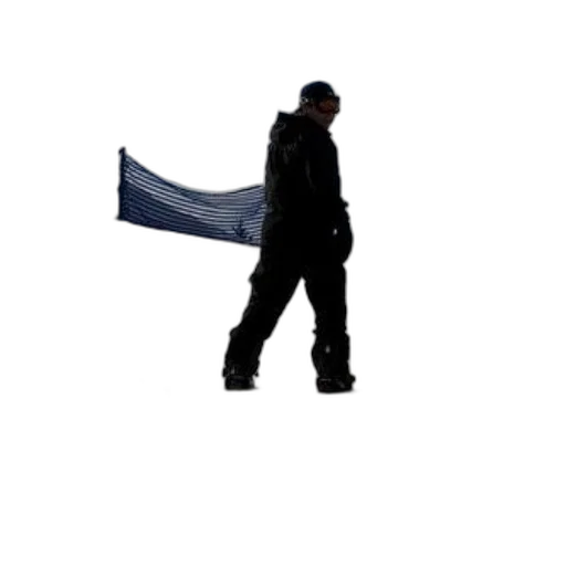 umbrella, jacket, staff, weapon transparent PNG cut-out