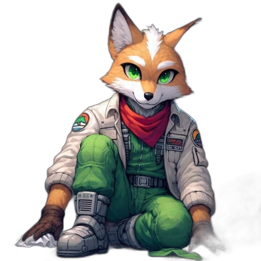 jacket, staff, robot, animal transparent PNG cut-out