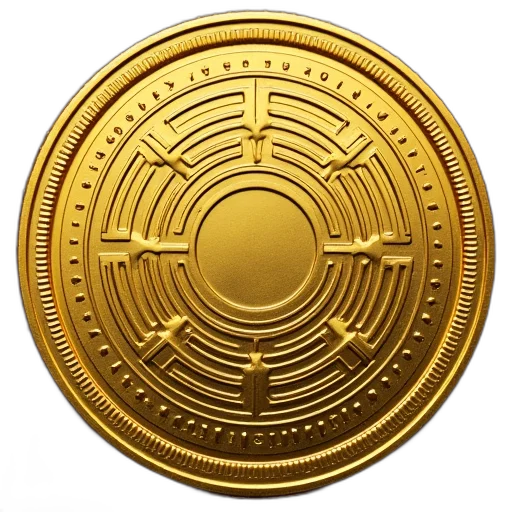 jewelry, golden, gold, penny transparent PNG cut-out