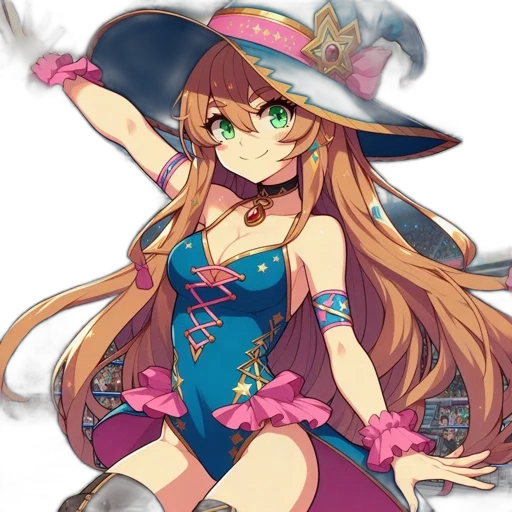 hat, staff, dress, crown transparent PNG cut-out