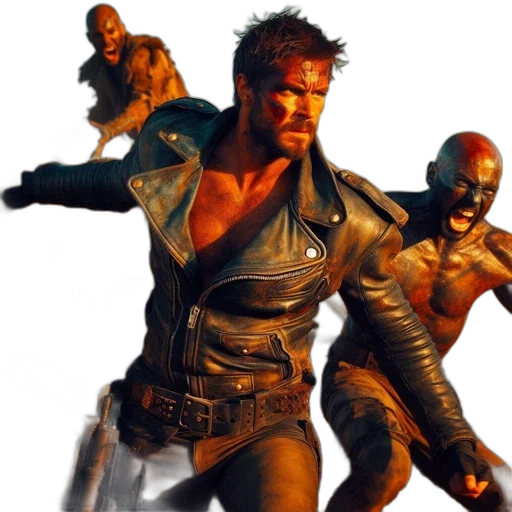 weapon, jacket, concept art, comic book art transparent PNG cut-out