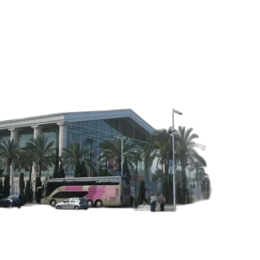 building, car, 3d render, concept art transparent PNG cut-out