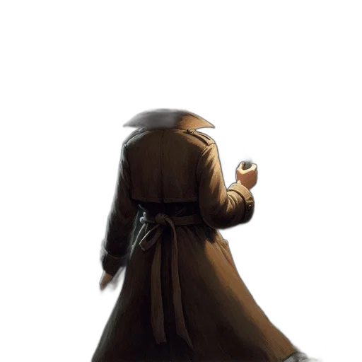 staff, jacket, weapon, sword transparent PNG cut-out