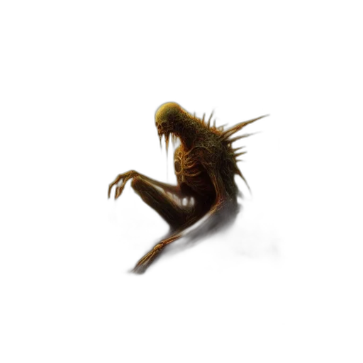 creature, dragon, animal, hair transparent PNG cut-out