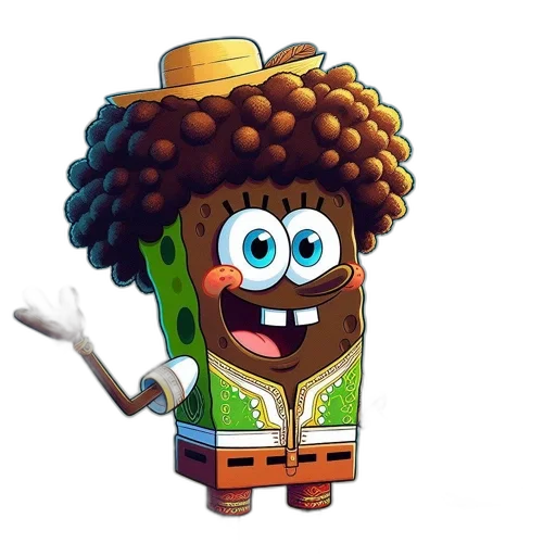 staff, jacket, weapon, hat transparent PNG cut-out