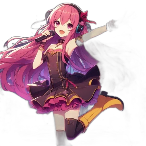 weapon, dress, sword, staff transparent PNG cut-out