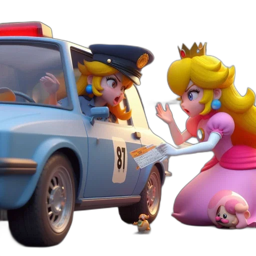 car, weapon, concept art, 3d render transparent PNG cut-out