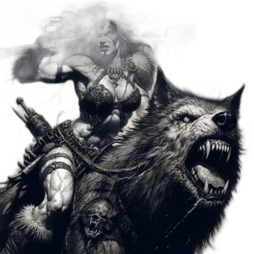 animal, creature, fantasy art, concept art transparent PNG cut-out