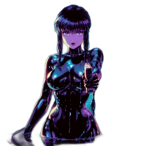 robot, dress, mask, creature transparent PNG cut-out