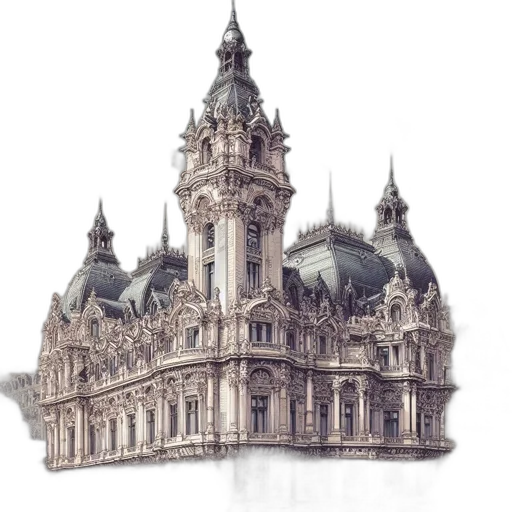 building, crown, furniture, concept art transparent PNG cut-out